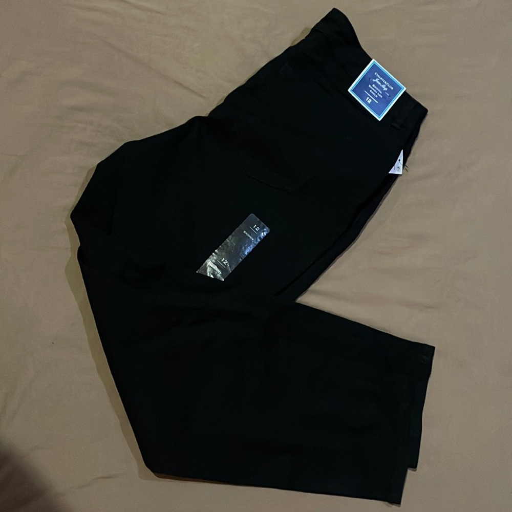 Black skinny leg ankle jeans